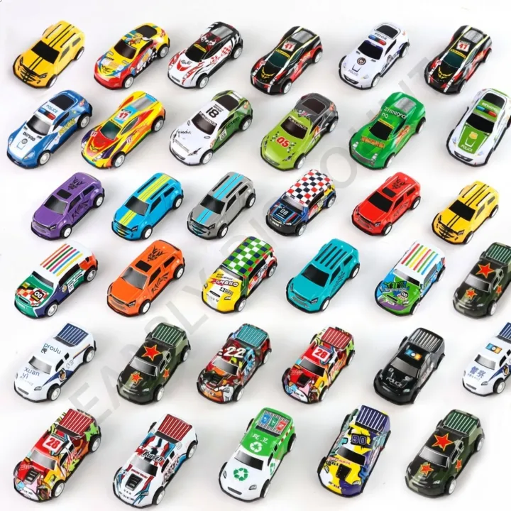 Alloy Cars Model Diecasts Vehicle Toys For Kids 8 Peaces